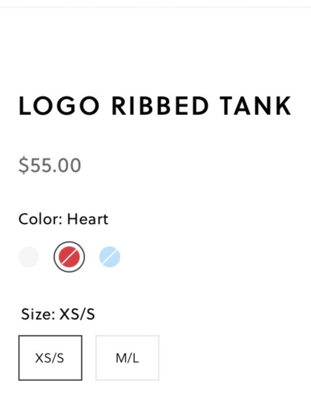 Daily Drills Logo Ribbed Tank Heart XS/S - Picture 6 of 7